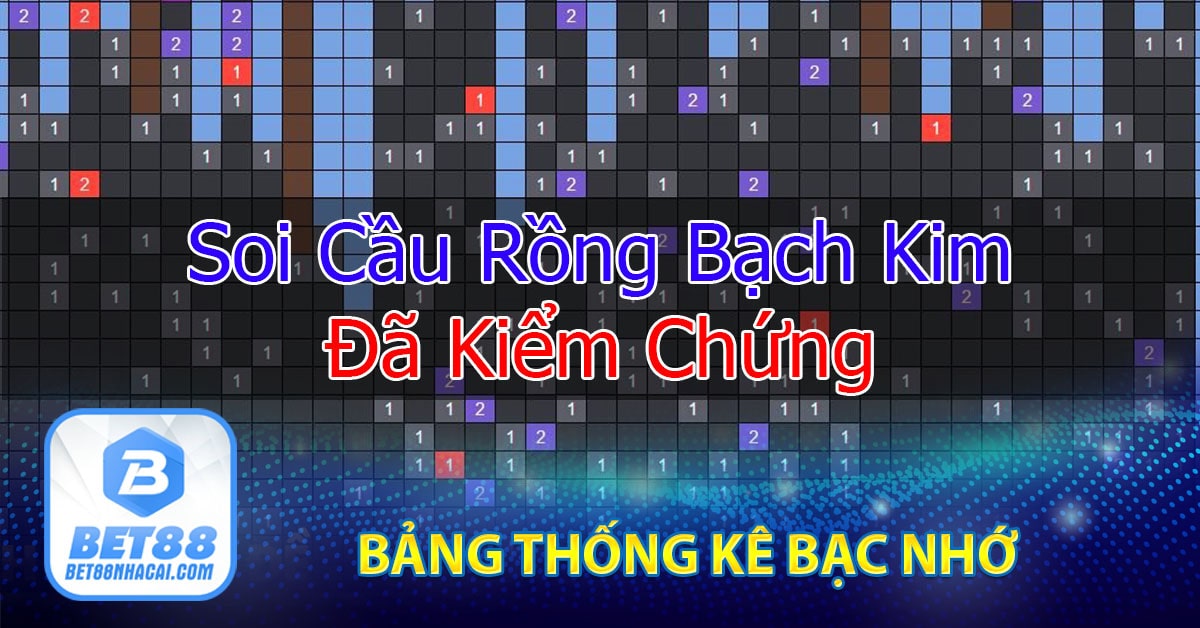 Bảng thống kê bạc nhớ