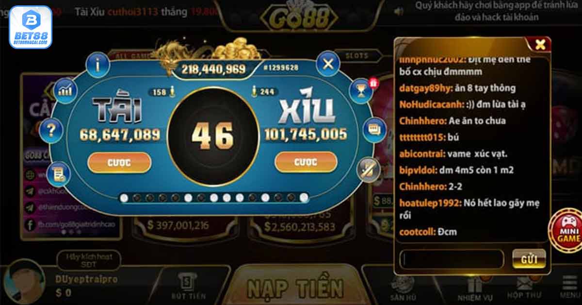 Giới thiệu cổng game Go888