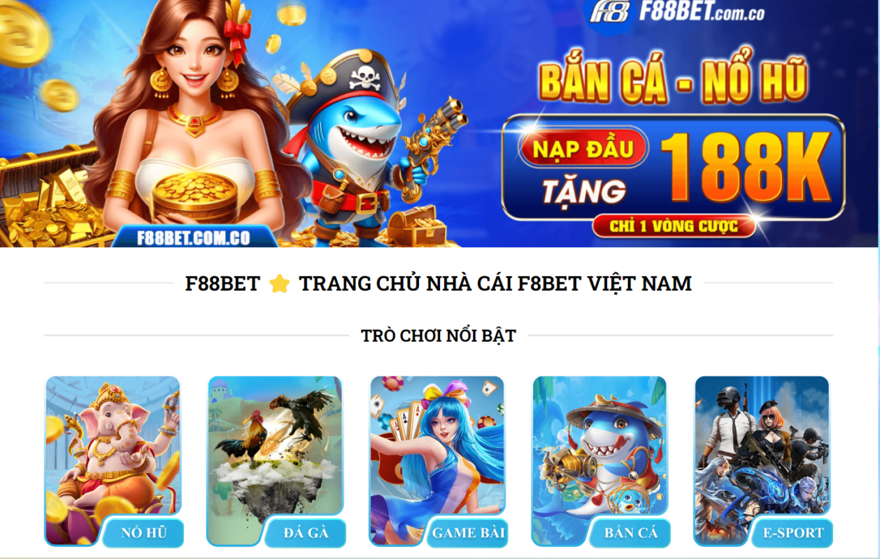 Đánh Giá Nhà Cái F88bet Uy Tín Số 1 Thị Trường Việt Nam